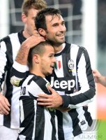 FUSSBALL SERIE A: Giovinco Sebastian und  Vucinic Mirko (v. li., Juventus Turin)
