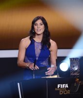 Fussball International  FIFA Ballon d Or 2012: Torhueterin Hope Solo (USA)
