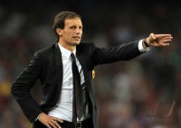 Fussball Champions League  Saison 2011/2012:  Trainer Massimilliano Allegri (AC Mailand)