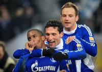 FUSSBALL, 1. BUNDESLIGA, 22. Spieltag: Schalke - Koeln