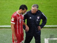 Fussball 1. Bundesliga Saison 17/18: FC Bayern Muenchen - Bayer 04 Leverkusen