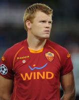 FUSSBALL CHAMPIONS LEAGUE: AS ROM, RIISE