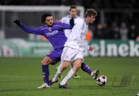 FUSSBALL  International CHL 09/10 :  AC Florenz - FC Bayern  Muenchen