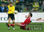 FUSSBALL 1. Bundesliga Spielszene Bayern-Dortmund