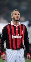 FUSSBALL  International CHL 09/10 : BECKHAM (AC Mailand)