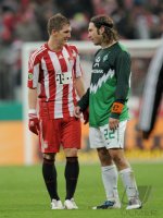 Fussball DFB Pokal 10/11 :  FC Bayern Muenchen - SV Werder Bremen