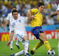 FUSSBALL EURO 2008: Griechenland - Schweden
