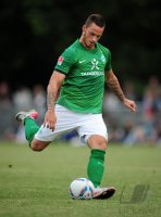 Fussball 1. Bundesliga, Testspiel: Werder Bremen, ARNAUTOVIC am Ball