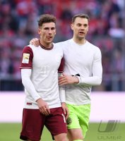 Fussball 1. Bundesliga Saison 19/20: SCHLUSSJUBEL FC Bayern Muenchen