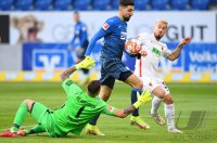 Fussball 1. Bundesliga Saison 21/22: TSG 1899 Hoffenheim - FC Augsburg