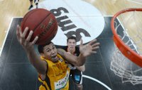 Basketball 1. Bundesliga 2012/2013:  Walter Tigers Tuebingen - ratiopharm Ulm