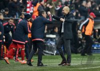 Fussball CHL 15/16 Achtelfinale: JUBEL FC Bayern Muenchen