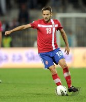 Fussball International EM Qualifikation:  Milos NINKOVIC (Serbien)