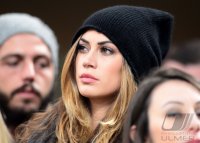 FUSSBALL SERIE A:  Melissa Satta Freundin von Kevin Prince Boateng (AC Mailand)