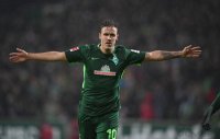 Fussball Bundesliga Saison 17/18: SV Werder Bremen - Hannover 96