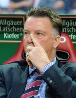 Fussball 1. Bundesliga : Trainer Louis van Gaal (FC Bayern Muenchen)