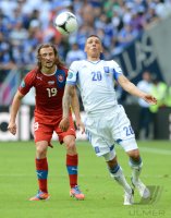 Fussball International Europameisterschaft 2012: Griechenland - Tschechien