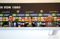 2. Fussball Bundesliga: 1860 Muenchen Pressekonferenz
