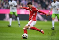 Fussball 1. Bundesliga Saison 16/17: FC Bayern Muenchen - VfL Wolfsburg