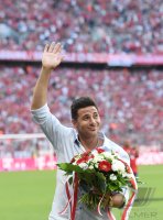 Fussball 1. Bundesliga Saison 15/16: FC Bayern Muenchen - Bayer 04 Leverkusen