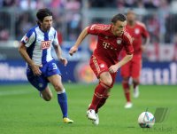 Fussball 1. Bundesliga, Saison 2011/2012:  FC Bayern Muenchen - Hertha BSC Berlin