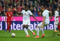 Fussball 1. Bundesliga Saison 15/16: FC Bayern Muenchen -  SV Werder Bemen