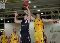 Basketball 1. Bundesliga 2013/2014 Testspiel: Kirchheim Knights - Walter Tigers Tuebingen