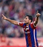 FUSSBALL 1. Bundesliga 14/15 Testspiel: JUBEL Claudio Pizarro (FC Bayern Muenchen)