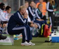 Fussball International  U 21 Laenderspiel: Trainer Horst Hrubesch (Deutschland)