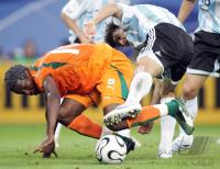Fussball WM 2006: Argentinien - Elfenbeinkueste