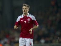 FUSSBALL INTERNATIONALES TESTSPIEL: Daenemark - Schweden