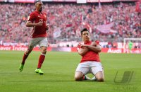 Fussball 1. Bundesliga Saison 2016/2017: FC Bayern Muenchen - Borussia Dortmund