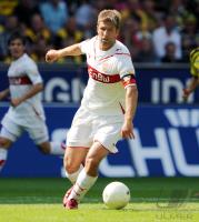 FUSSBALL, 1. BUNDESLIGA, VfB Stuttgart: HITZLSPERGER Einzelaktion
