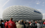 Fussball Stadiontest Allianz Arena