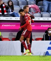 Fussball 1. Bundesliga Saison 21/22: FC Bayern Muenchen -  Hertha BSC Berlin
