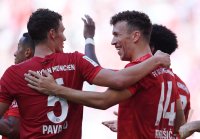 Fussball 1. Bundesliga Saison 19/20: FC Bayern Muenchen - 1. FSV Mainz 05