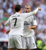Fussball Primera Division El Clasico 14/15: JUBEL Real Madrid