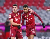 Fussball 1. Bundesliga Saison 21/22: FC Bayern Muenchen - 1. FSV Mainz 05