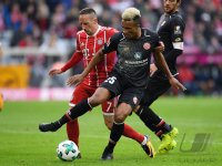 Fussball 1. Bundesliga Saison 17/18: FC Bayern Muenchen - 1. FSV Mainz 05