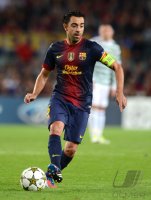 FUSSBALL INTERNATIONAL CHL 12/13:  Xavi Hernandez (Barca)