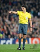 Fussball CHL  Halbfinale:  Schiedsrichter Busacca (SUI)