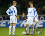 FUSSBALL 1. Bundesliga: Schalke 04, HANKE und SAND