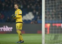 Fussball, 1. Bundesliga  Saison 2014/2015: Hannover 96 - SC Paderborn 07