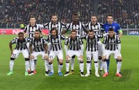Fussball CHL 14/15 Achtelfinale: Mannschaftsbild Juventus Turin