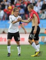 FUSSBALL WM 2010, VORRUNDE: Deutschland - Serbien