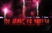 Fussball 1. Bundesliga : Feuerwerk zum 110 Geburtstag des  FCB