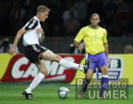 Fussball Testspiel Deuschland - Brasilien