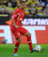 Fussball 1. Bundesliga, Saison 2011/2012: Augsburg, MOELDERS am Ball