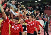 Volleyball  1. Bundesliga  14/15:  TV Rottenburg - VfB Friedrichshafen