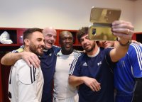 FIFA Praesident Gianni Infantino (Schweiz) erster Tag im Home of Fifa